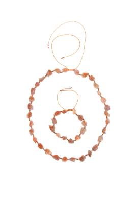 Sertifikalı İnci ve Hematit Detaylı Doğaltaş Bileklik - Osmanlı Doğaltaş