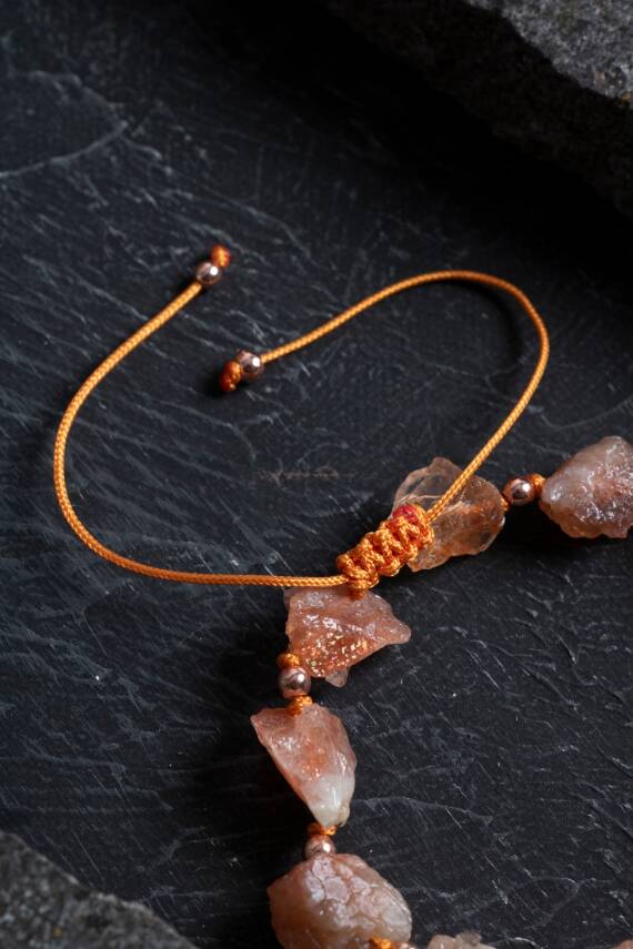 Sertifikalı İnci ve Hematit Detaylı Doğaltaş Bileklik - 3