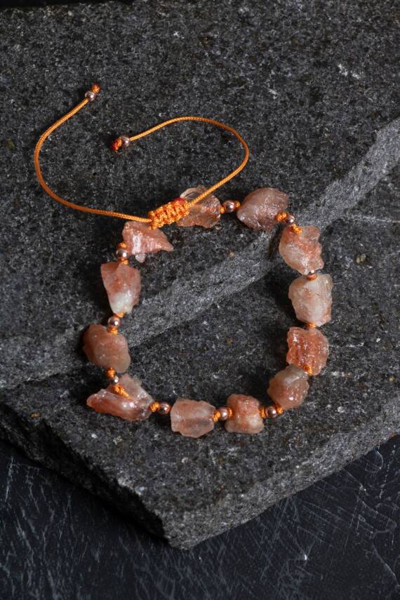 Sertifikalı İnci ve Hematit Detaylı Doğaltaş Bileklik - 5