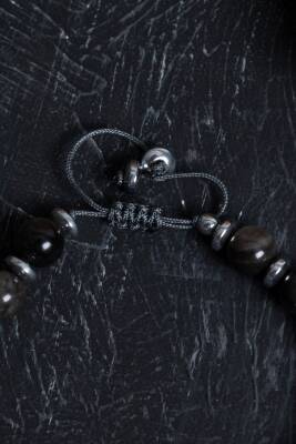 Sertifikalı Kalsedon, Sitrin ve Opal Doğal Taş Bileklik - 2