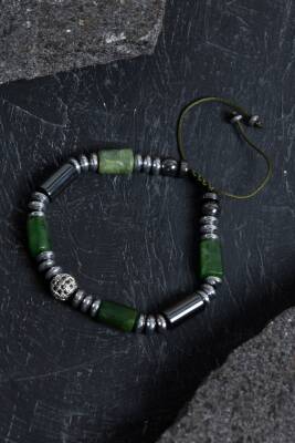 Sertifikalı Kalsedon ve Lapis Lazuli Doğal Taş Bileklik - Osmanlı Doğaltaş