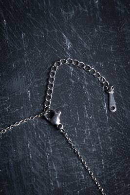 Sertifikalı Kaplan Gözü Doğal Taş Esans Şişesi Kolye - 5