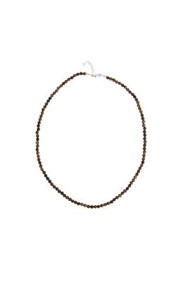 Sertifikalı Kaplan Gözü Doğal Taş Kolye - Osmanlı Doğaltaş