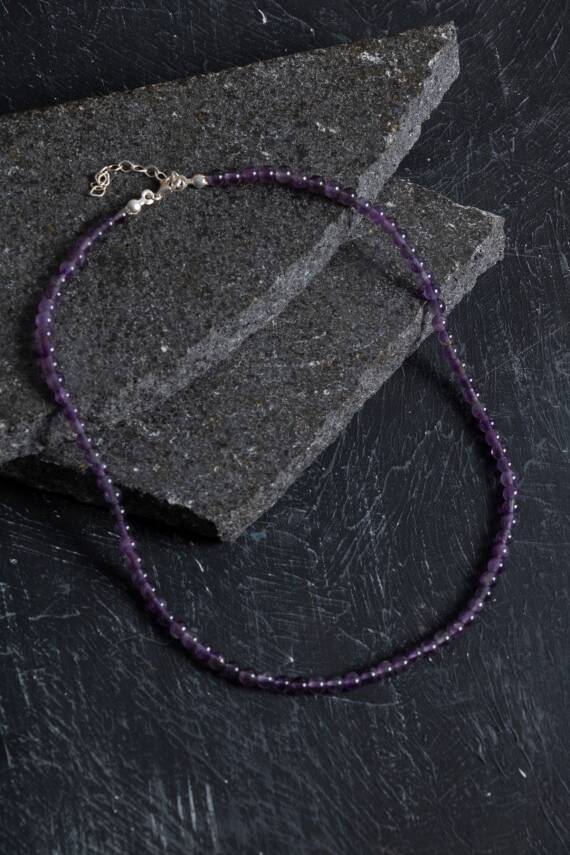 Sertifikalı Kaplan Gözü Doğal Taş Kolye - 2