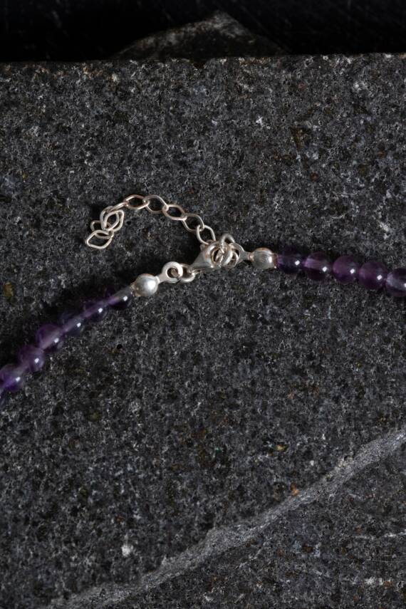 Sertifikalı Kaplan Gözü Doğal Taş Kolye - 3