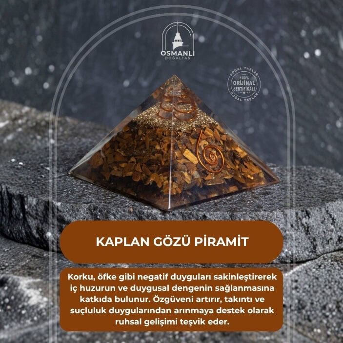 Sertifikalı Kaplan gözü Piramit - 2