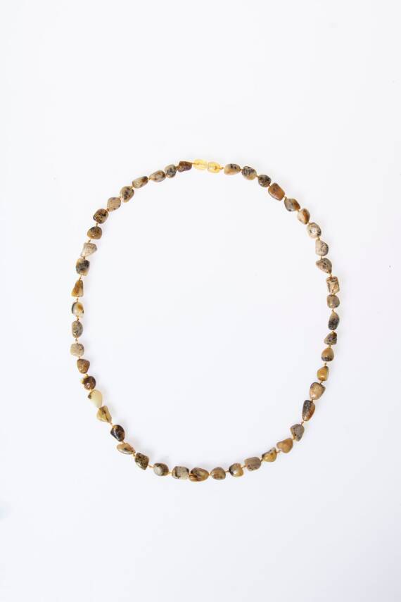 Sertifikalı Kehribar Doğal Taş Kolye (SK:150) - 6