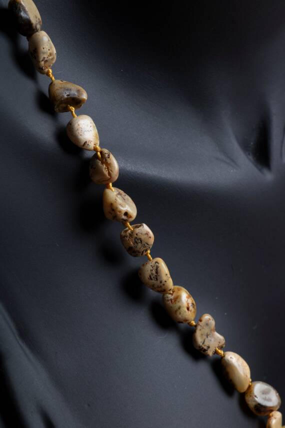 Sertifikalı Kehribar Doğal Taş Kolye (SK:376) - 3