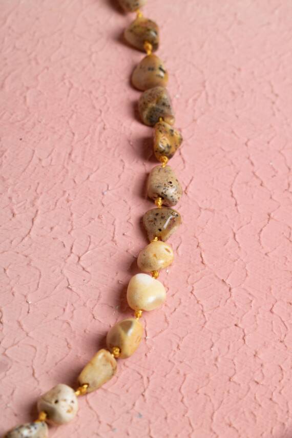 Sertifikalı Kehribar Doğal Taş Kolye (SK:376) - 4