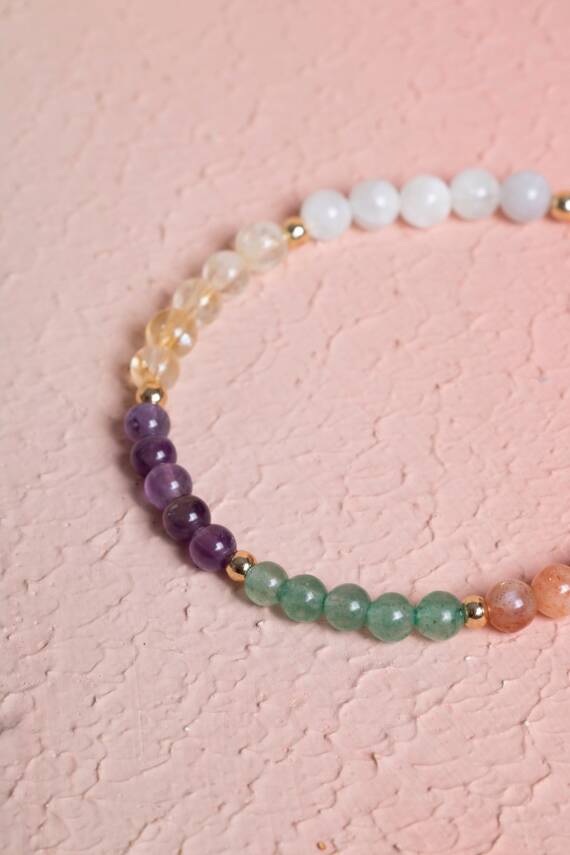 Sertifikalı Koç Burcu Doğal Taş Bileklik - 3