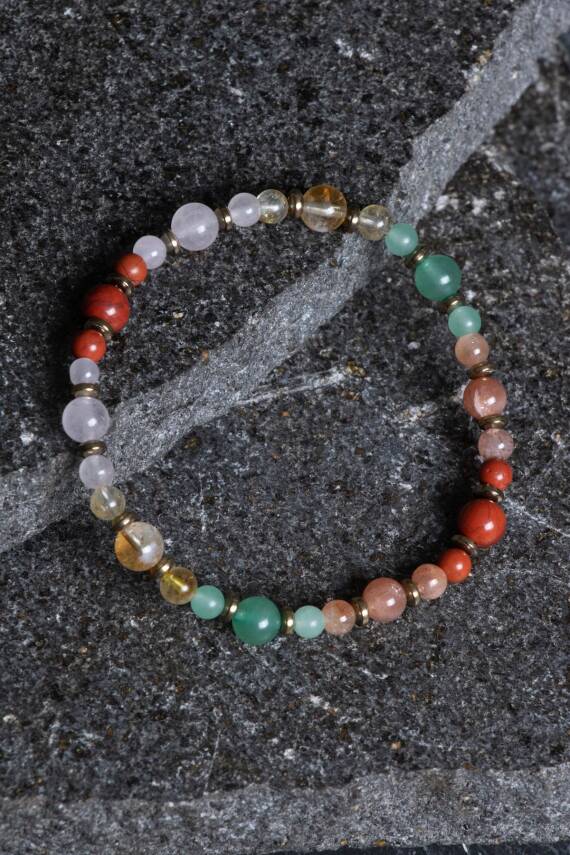 Sertifikalı Koç Burcu Doğal Taş Bileklik (SK:256) - 4