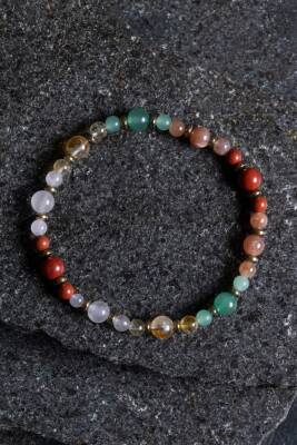 Sertifikalı Koç Burcu Doğal Taş Bileklik (SK:256) - 5