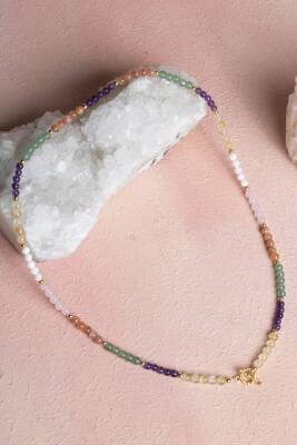 Sertifikalı Koç Burcu Doğal Taş Kolye - 3