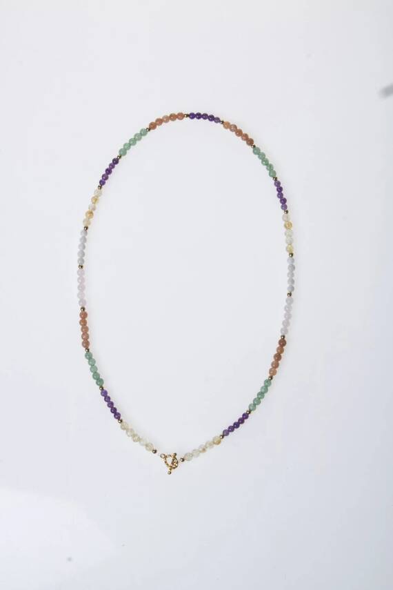 Sertifikalı Koç Burcu Doğal Taş Kolye - 6