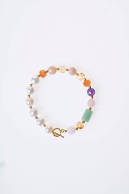 Sertifikalı Koç Burcu Gümüş Kapama Doğal Taş Bileklik (SK:264) - 6