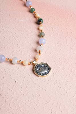 Sertifikalı Kova Burcu Doğal Taş Bileklik - 4