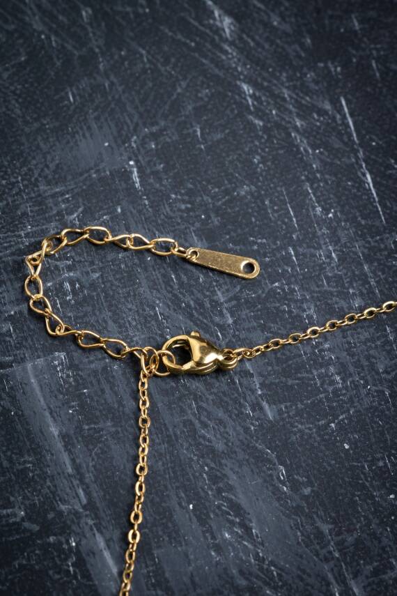 Sertifikalı Kristal Kuvars Doğal Taş Esans Şişesi Kolye - 5