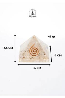 Sertifikalı Kristal Kuvars Piramit - 6