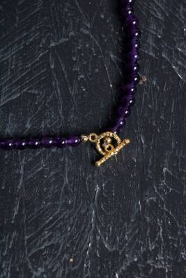 Sertifikalı Krizopras Altın Kaplama Gümüş Aparat Doğal Taş Set - 3