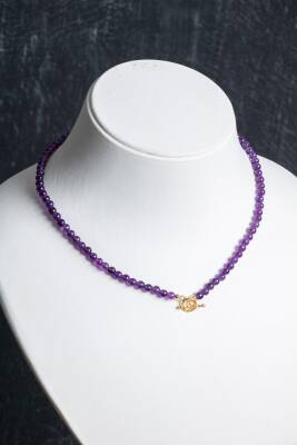 Sertifikalı Krizopras Altın Kaplama Gümüş Aparat Doğal Taş Set - 5