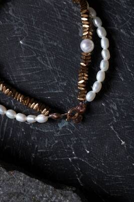 Sertifikalı Labradorit Doğaltaş Kolyey - 5