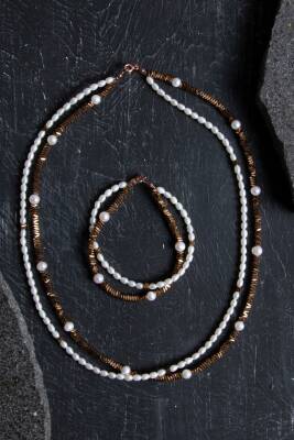 Sertifikalı Labradorit Doğaltaş Kolyey - 9