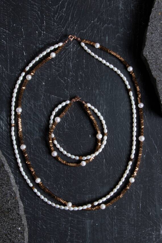 Sertifikalı Labradorit Doğaltaş Kolyey - 9