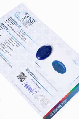 Sertifikalı Lapis Lazuli Kabaşon (S.K317) - Doğal Taş