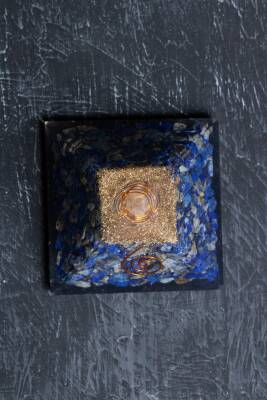 Sertifikalı Lapis lazuli Piramit - 3