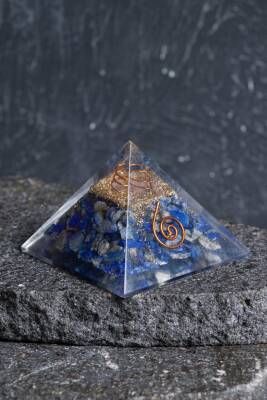 Sertifikalı Lapis Lazuli Piramit - 3