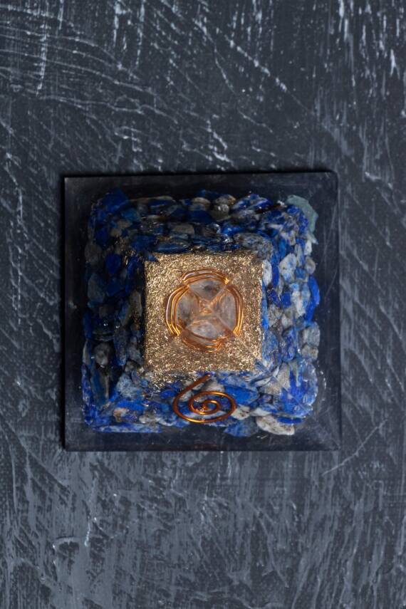 Sertifikalı Lapis Lazuli Piramit - 5