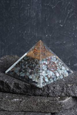 Sertifikalı Larimar Piramit - 3