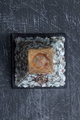 Sertifikalı Larimar Piramit - 5