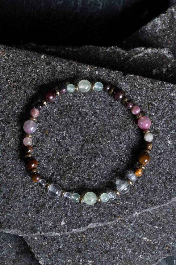 Sertifikalı Oğlak Burcu Doğal Taş Bileklik (SK:255) - 1