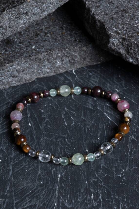 Sertifikalı Oğlak Burcu Doğal Taş Bileklik (SK:255) - 4