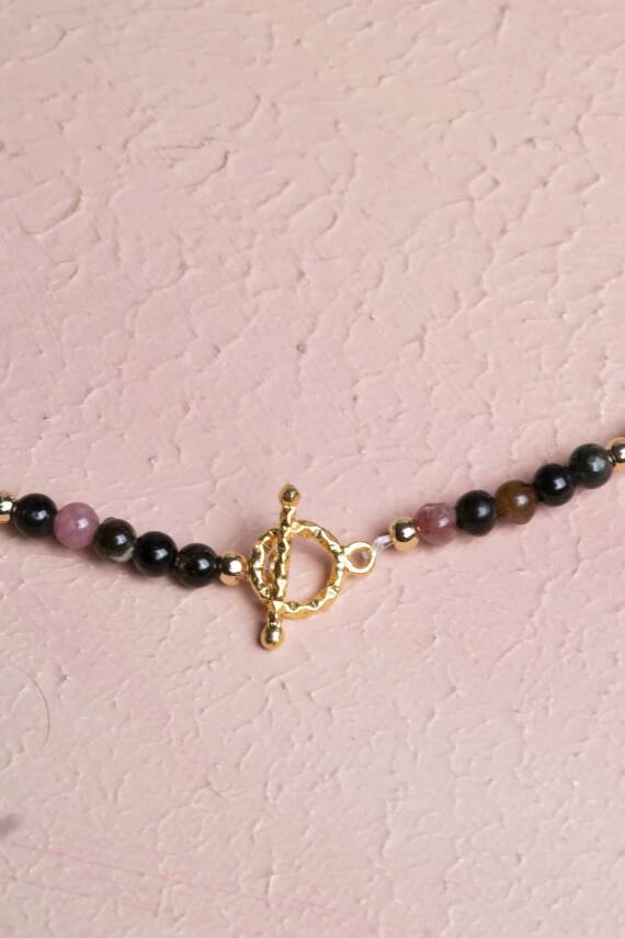 Sertifikalı Oğlak Burcu Doğal Taş Kolye - 4