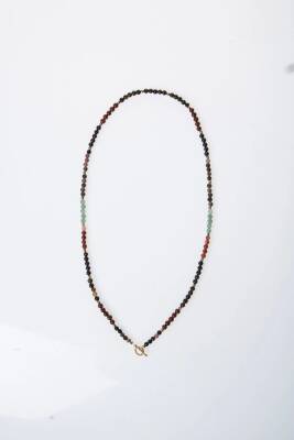 Sertifikalı Oğlak Burcu Doğal Taş Kolye - 6