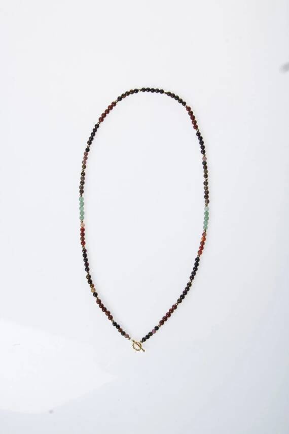 Sertifikalı Oğlak Burcu Doğal Taş Kolye - 6