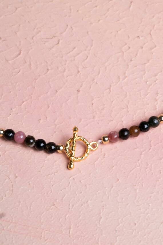 Sertifikalı Oğlak Burcu Doğal Taş Kolye - 4