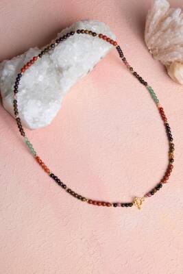 Sertifikalı Oğlak Burcu Doğal Taş Kolye - 5