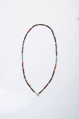 Sertifikalı Oğlak Burcu Doğal Taş Kolye - 6