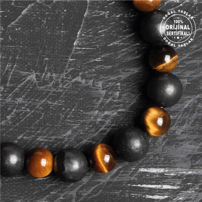 Sertifikalı Orijinal Geniş Kesim Skeleton Labrodorit Doğal Taş Bileklik -Kaygı Bozukluğu - 5