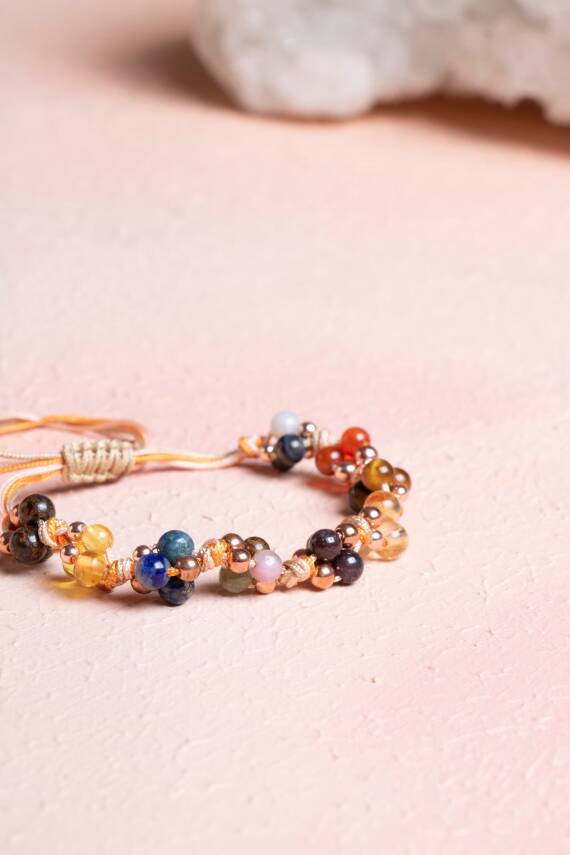 Sertifikalı Orijinal Geniş Kesim Tsavorit Yeşil Lal Doğal Taş Bileklik - 1