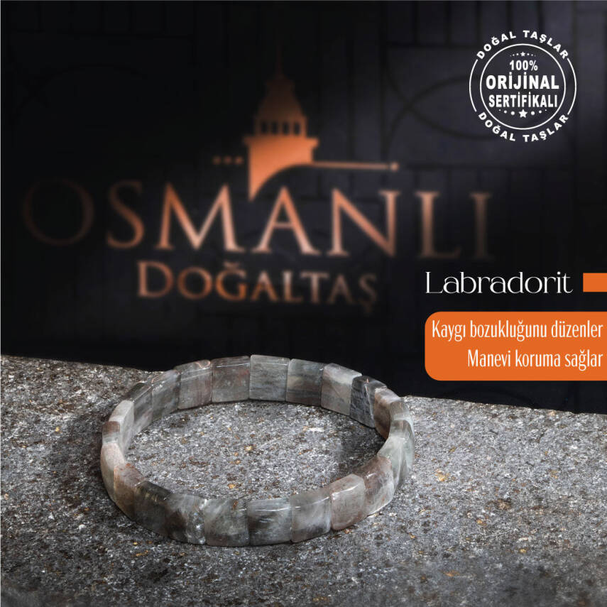 Sertifikalı Orijinal İnci Kunzit İnce Kesim Doğal Taş Bileklik - 2