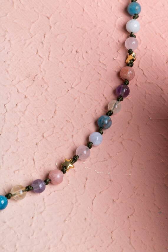 Sertifikalı Orijinal Jasper Hematit Doğal Taş Bileklik 8Mm - 5