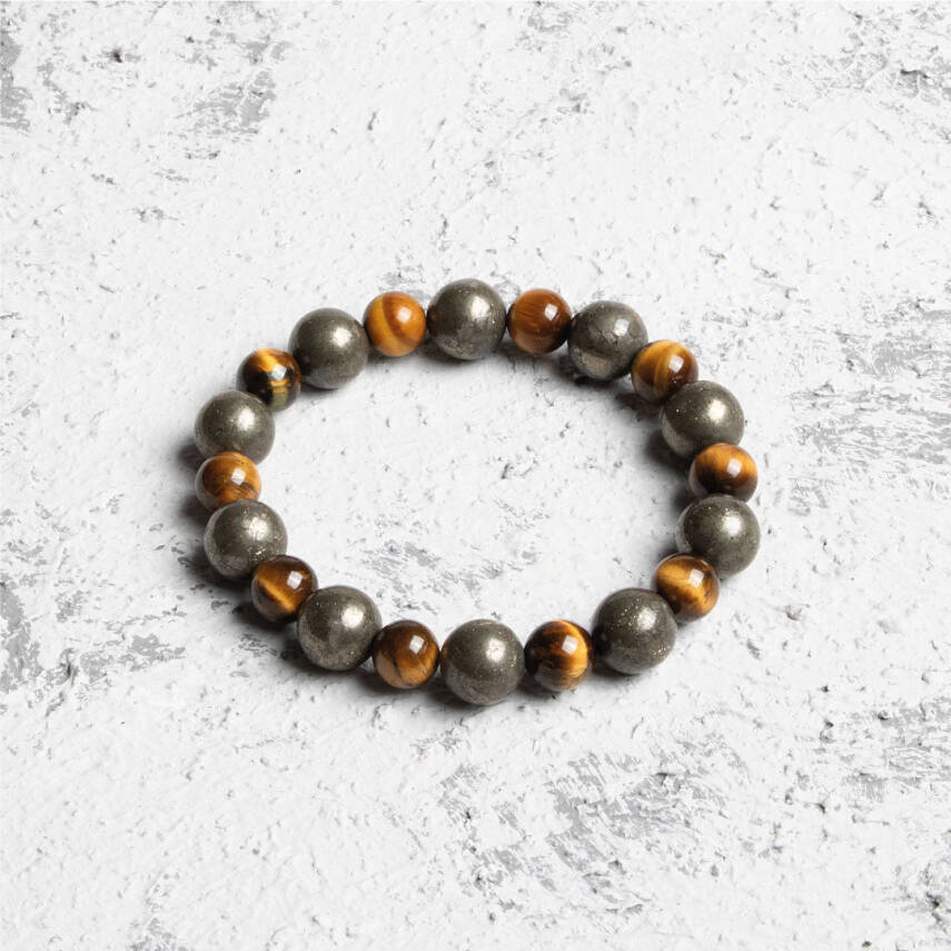 Sertifikalı Orijinal Jasper Yemen Akiği Doğal Taş Bileklik- Kaygı Bozukluğu - 2