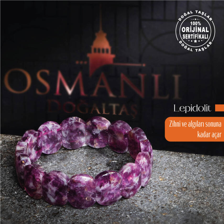 Sertifikalı Orijinal Kaplan Gözü Sedef Hematit Doğal Taş Bileklik - 3