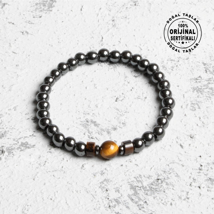 Sertifikalı Orijinal Lepidolit Doğal Taş Bileklik Geniş Kesim - 1