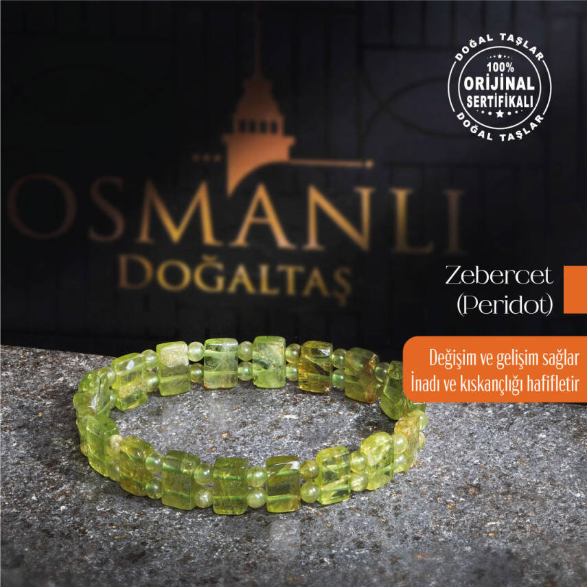 Sertifikalı Orijinal Lepidolit Doğal Taş Bileklik Geniş Kesim - 2