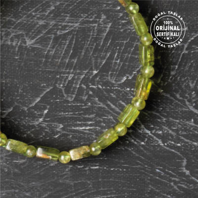 Sertifikalı Orijinal Lepidolit Doğal Taş Bileklik Geniş Kesim - 5